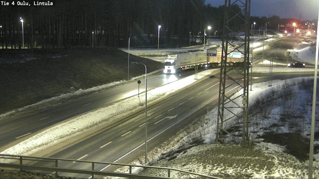 Kelikamerat Kuva Tie 4 Oulu, Lintula, Oulu, Pohjois-Pohjanmaa