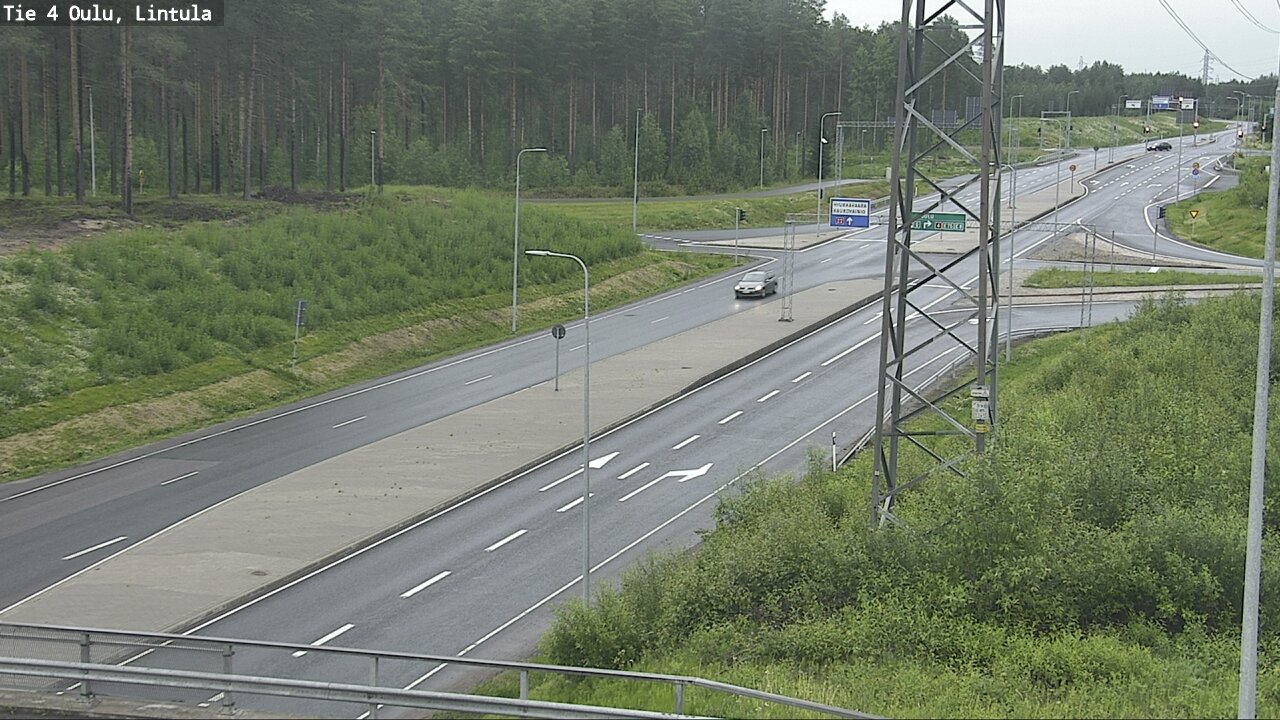 Kelikamerat Kuva Tie 4 Oulu, Lintula, Oulu, Pohjois-Pohjanmaa