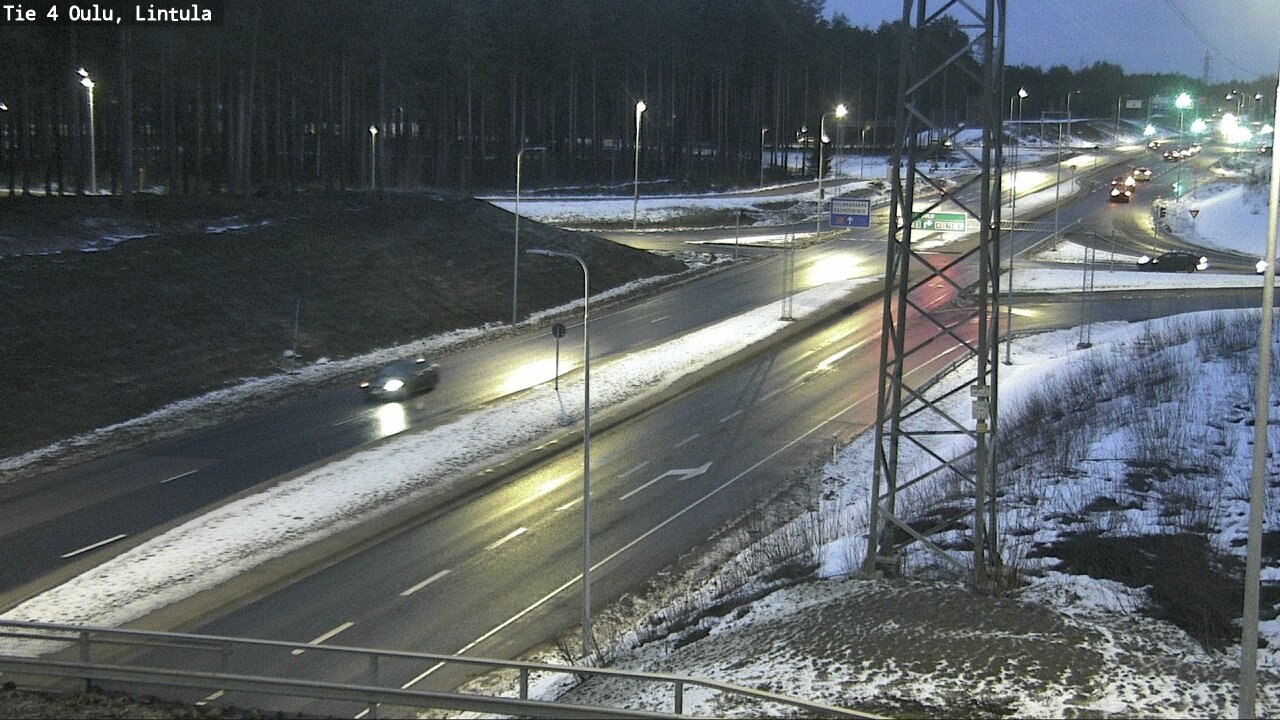 Kelikamerat Kuva Tie 4 Oulu, Lintula, Oulu, Pohjois-Pohjanmaa