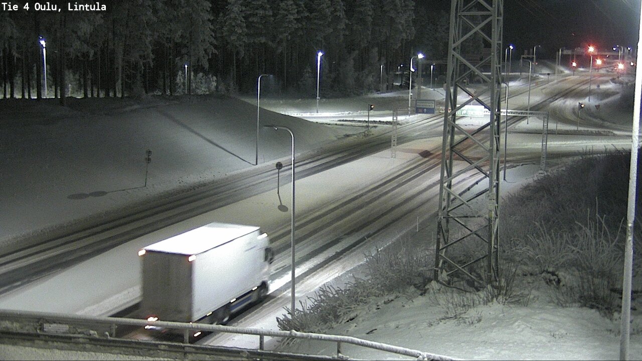 Kelikamerat Kuva Tie 4 Oulu, Lintula, Oulu, Pohjois-Pohjanmaa