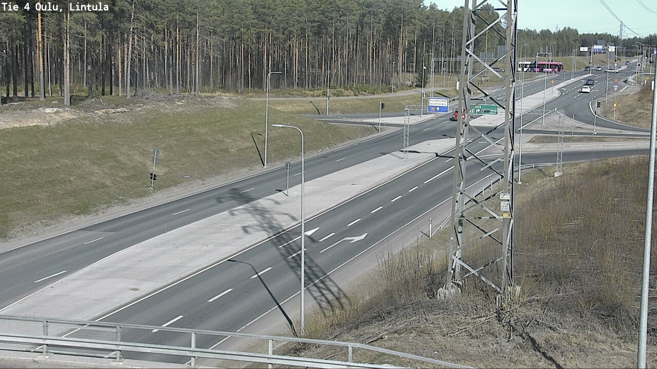 Kelikamerat Kuva Tie 4 Oulu, Lintula, Oulu, Pohjois-Pohjanmaa