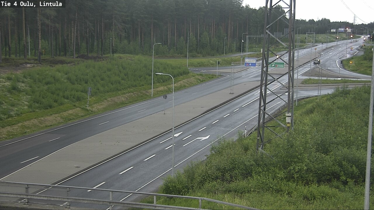 Kelikamerat Kuva Tie 4 Oulu, Lintula, Oulu, Pohjois-Pohjanmaa