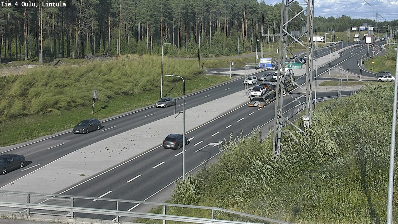 Kelikamerat Kuva Tie 4 Oulu, Lintula, Oulu, Pohjois-Pohjanmaa