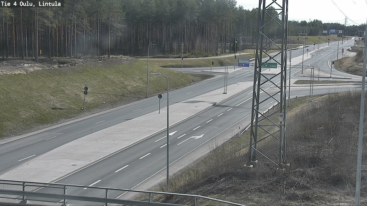 Kelikamerat Kuva Tie 4 Oulu, Lintula, Oulu, Pohjois-Pohjanmaa