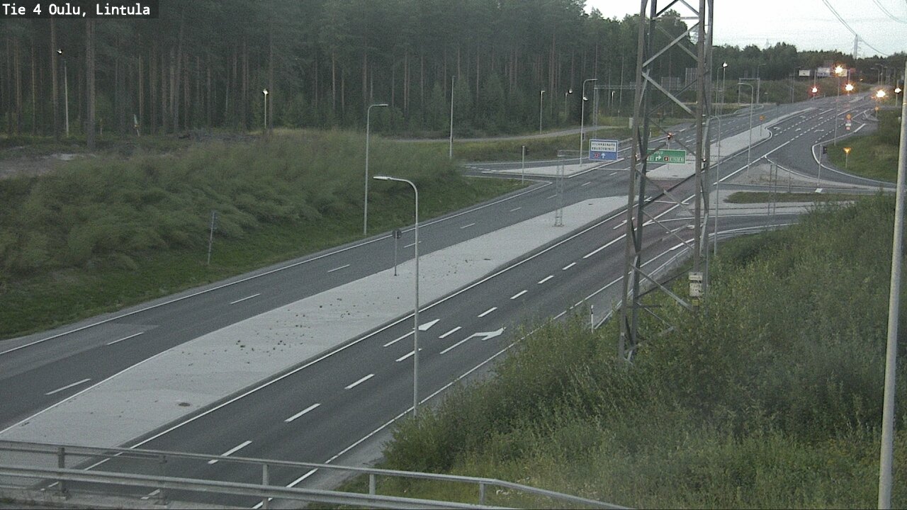Kelikamerat Kuva Tie 4 Oulu, Lintula, Oulu, Pohjois-Pohjanmaa
