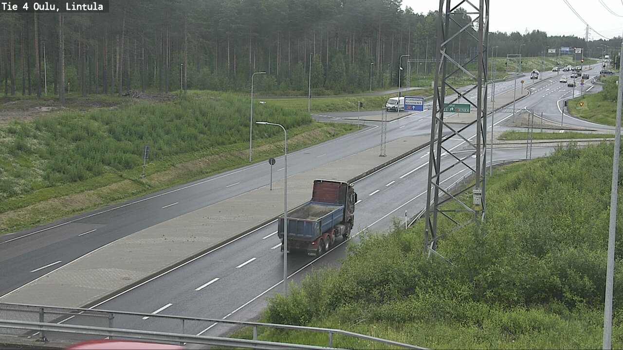 Kelikamerat Kuva Tie 4 Oulu, Lintula, Oulu, Pohjois-Pohjanmaa