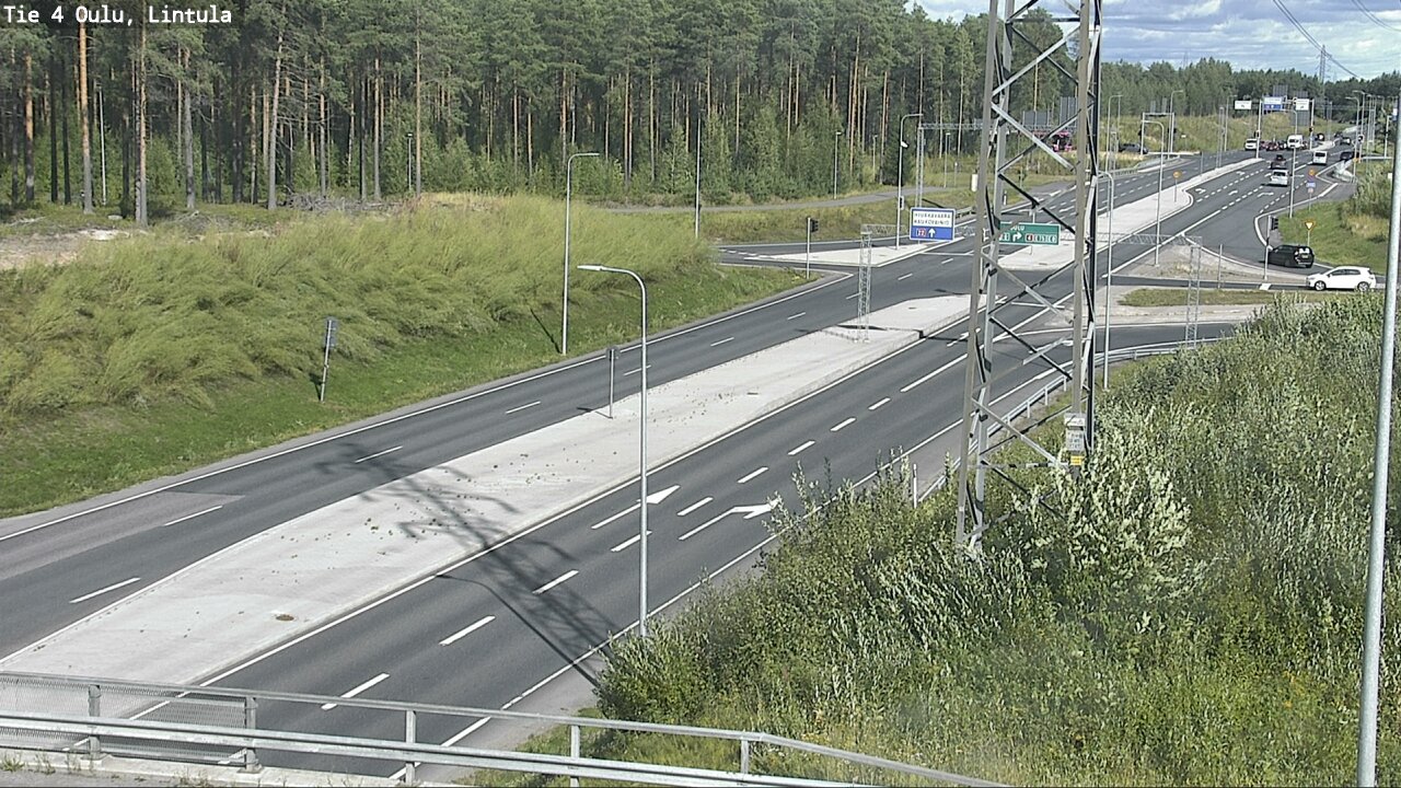 Kelikamerat Kuva Tie 4 Oulu, Lintula, Oulu, Pohjois-Pohjanmaa