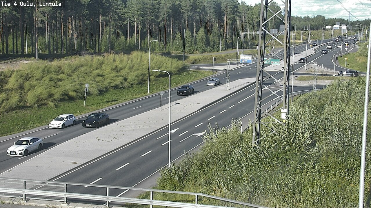 Kelikamerat Kuva Tie 4 Oulu, Lintula, Oulu, Pohjois-Pohjanmaa