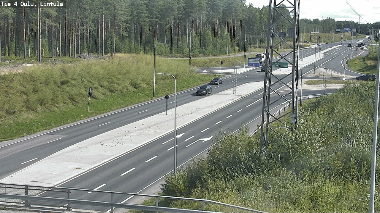 Kelikamerat Kuva Tie 4 Oulu, Lintula, Oulu, Pohjois-Pohjanmaa