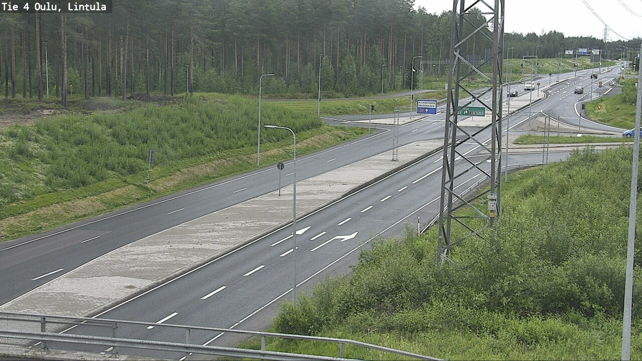 Kelikamerat Kuva Tie 4 Oulu, Lintula, Oulu, Pohjois-Pohjanmaa