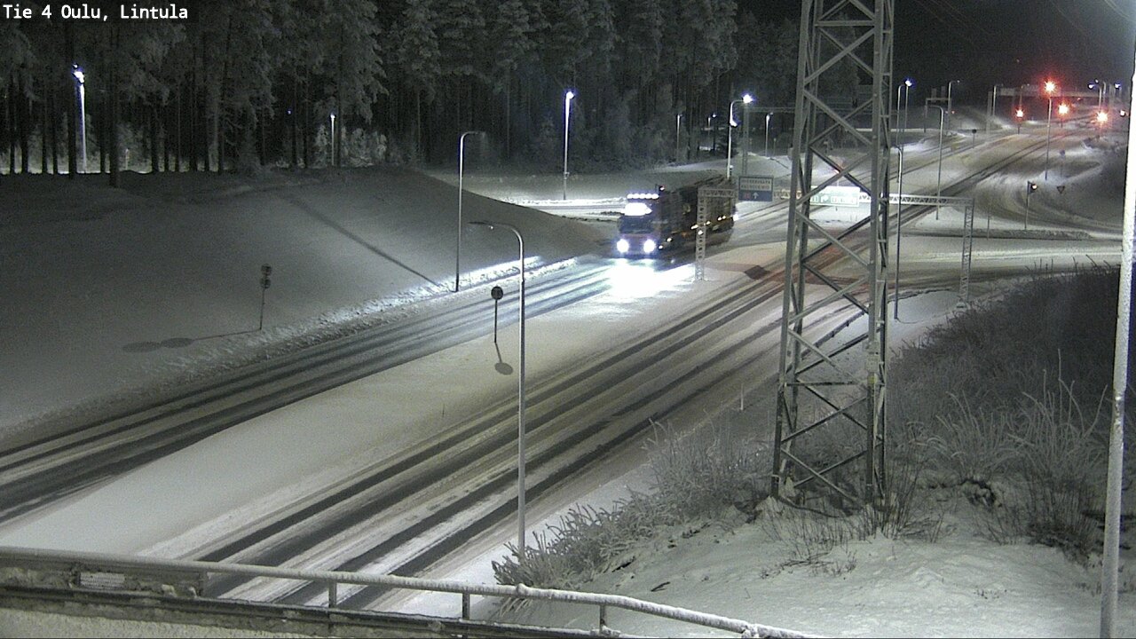 Kelikamerat Kuva Tie 4 Oulu, Lintula, Oulu, Pohjois-Pohjanmaa