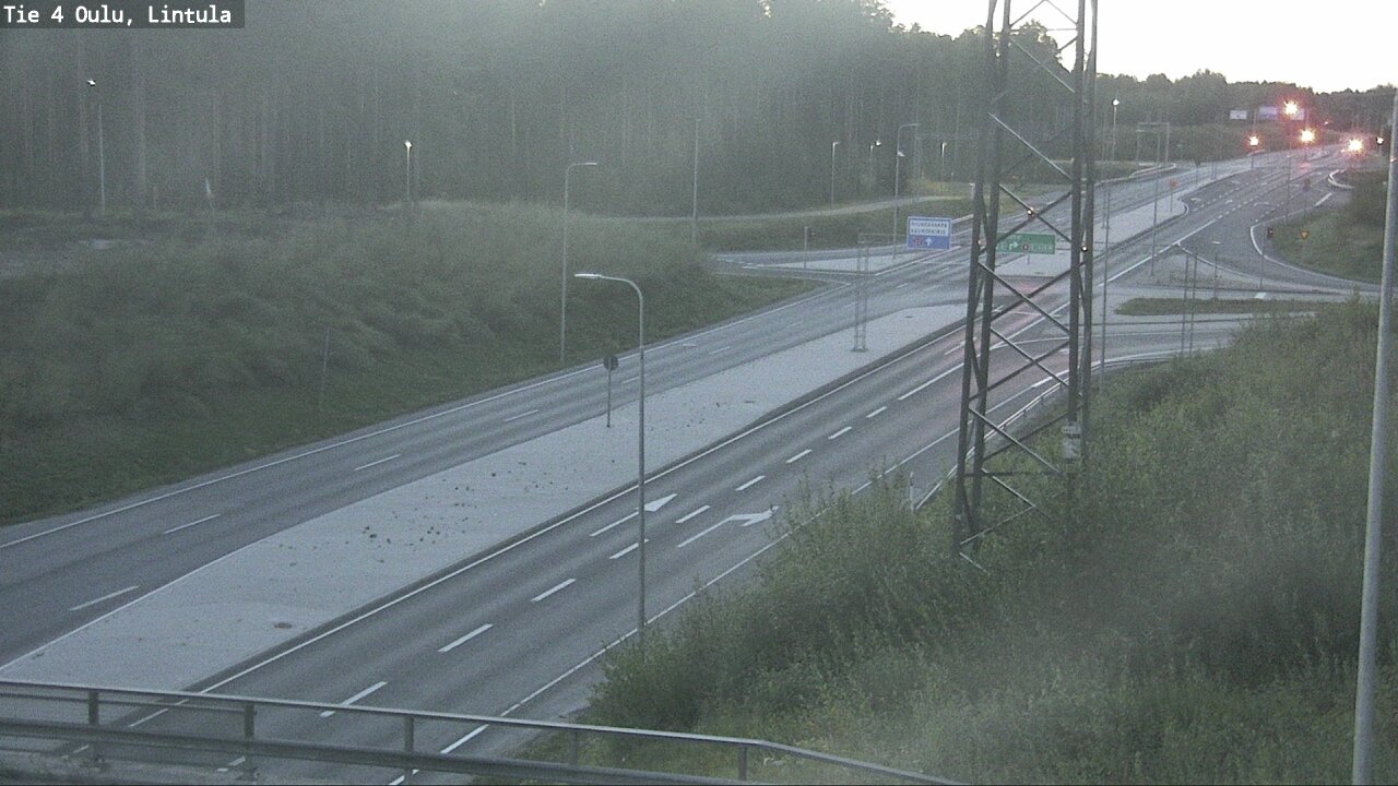 Kelikamerat Kuva Tie 4 Oulu, Lintula, Oulu, Pohjois-Pohjanmaa