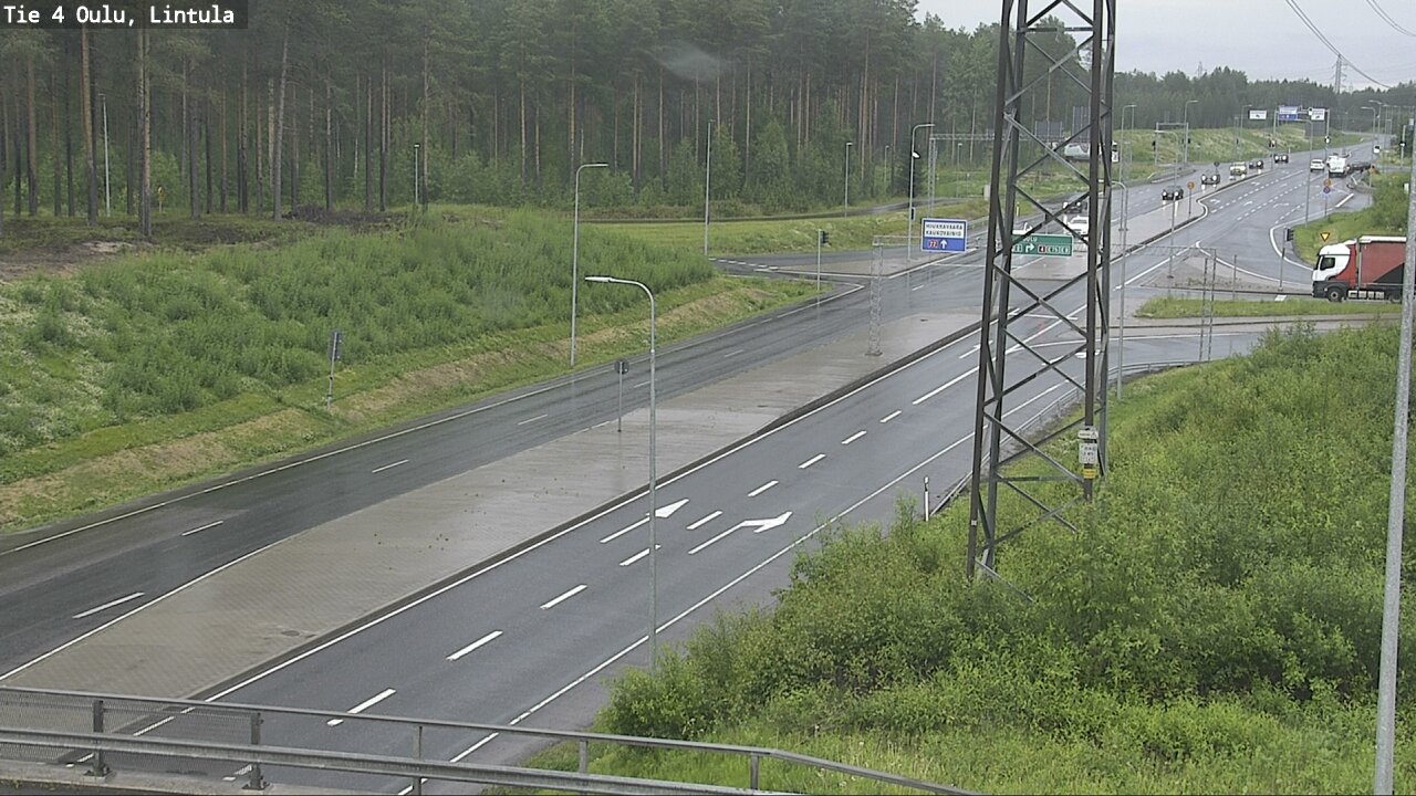 Kelikamerat Kuva Tie 4 Oulu, Lintula, Oulu, Pohjois-Pohjanmaa