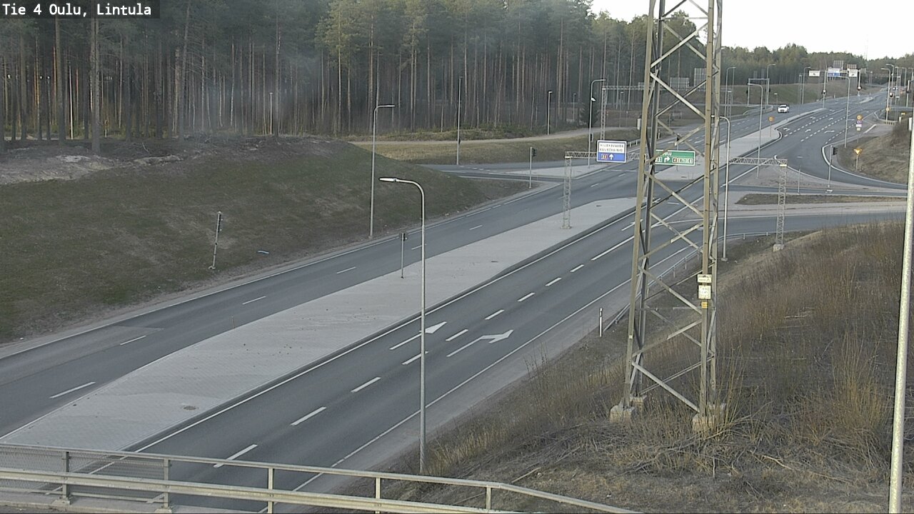 Kelikamerat Kuva Tie 4 Oulu, Lintula, Oulu, Pohjois-Pohjanmaa
