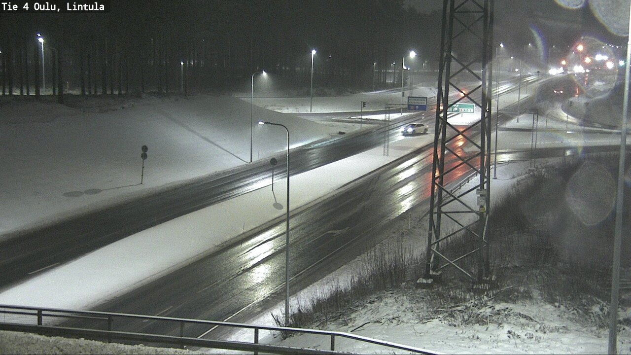 Kelikamerat Kuva Tie 4 Oulu, Lintula, Oulu, Pohjois-Pohjanmaa