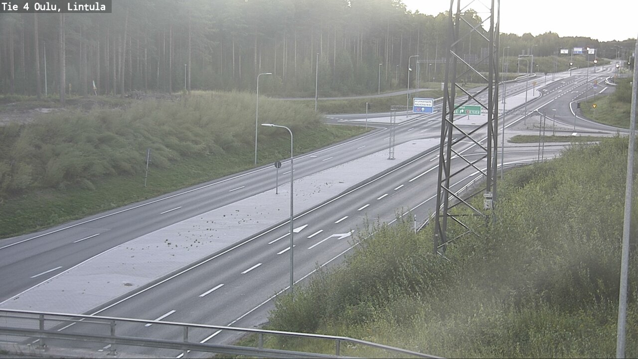 Kelikamerat Kuva Tie 4 Oulu, Lintula, Oulu, Pohjois-Pohjanmaa