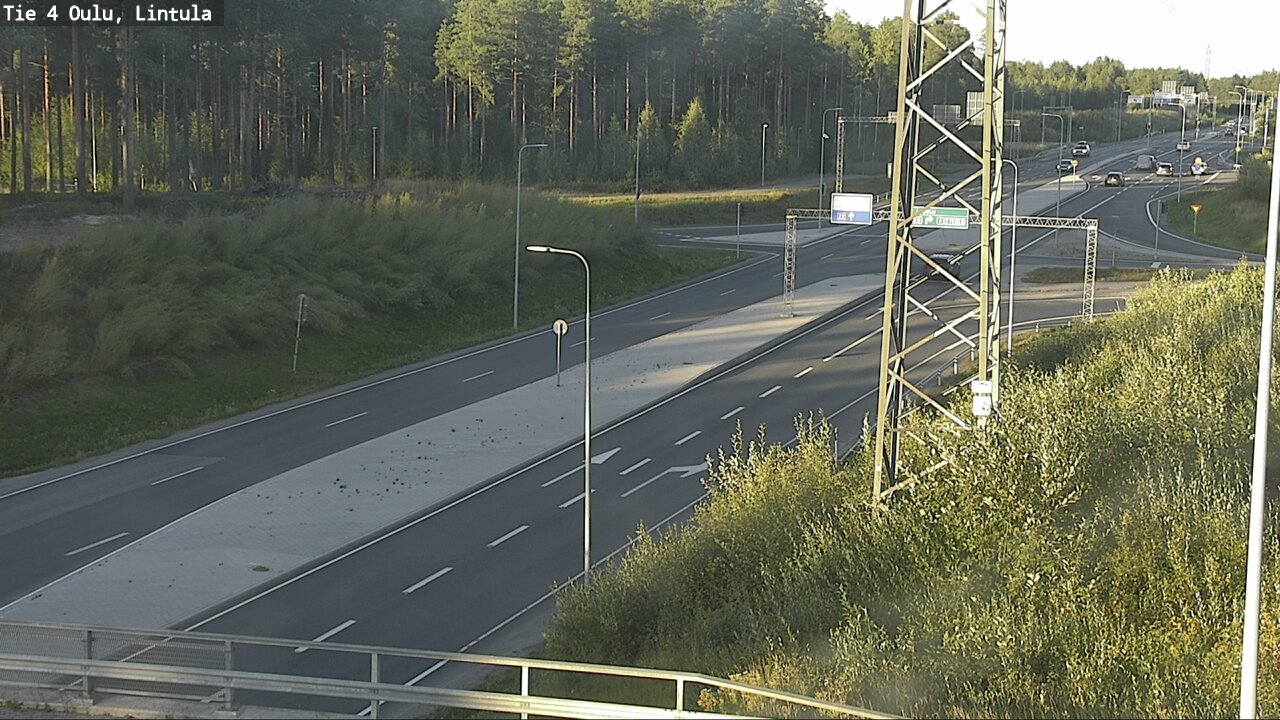 Kelikamerat Kuva Tie 4 Oulu, Lintula, Oulu, Pohjois-Pohjanmaa