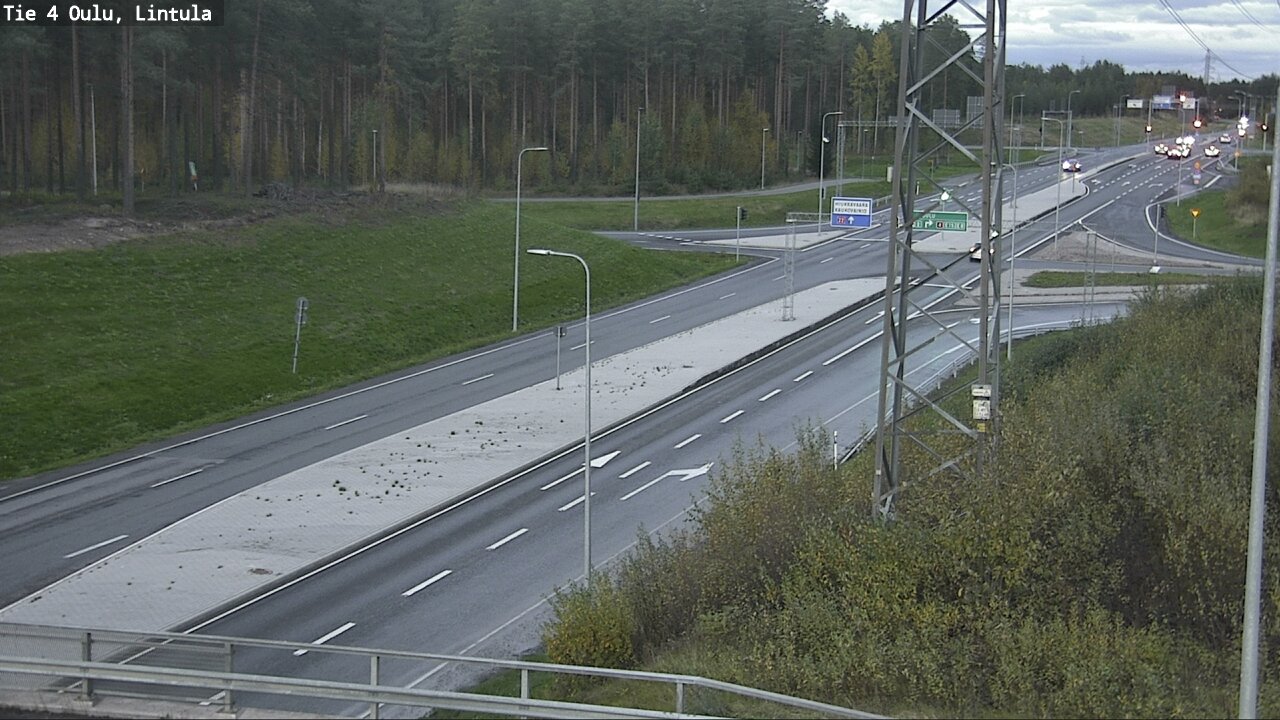 Kelikamerat Kuva Tie 4 Oulu, Lintula, Oulu, Pohjois-Pohjanmaa