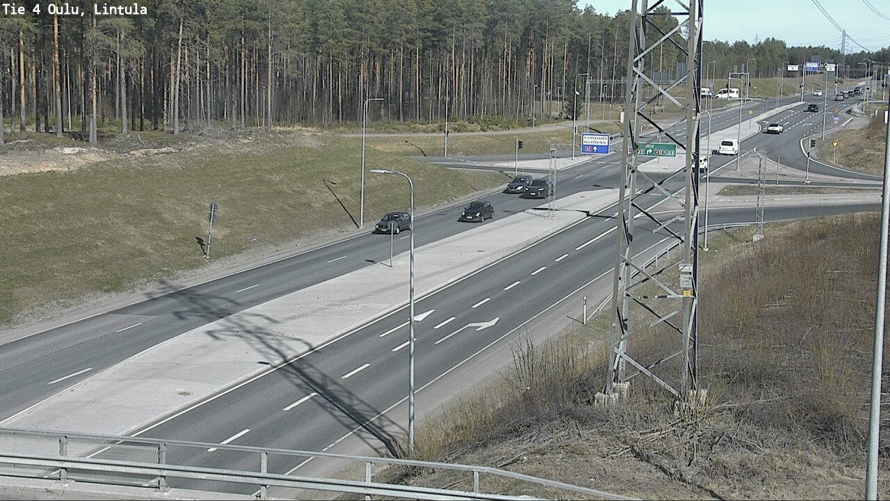 Kelikamerat Kuva Tie 4 Oulu, Lintula, Oulu, Pohjois-Pohjanmaa