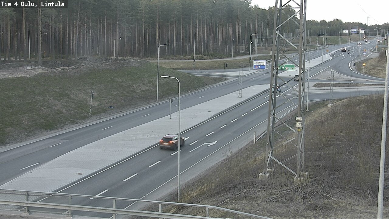 Kelikamerat Kuva Tie 4 Oulu, Lintula, Oulu, Pohjois-Pohjanmaa