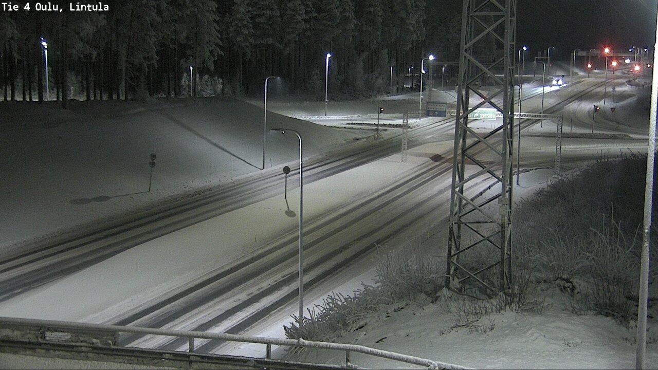 Kelikamerat Kuva Tie 4 Oulu, Lintula, Oulu, Pohjois-Pohjanmaa