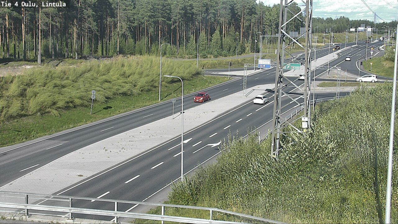 Kelikamerat Kuva Tie 4 Oulu, Lintula, Oulu, Pohjois-Pohjanmaa