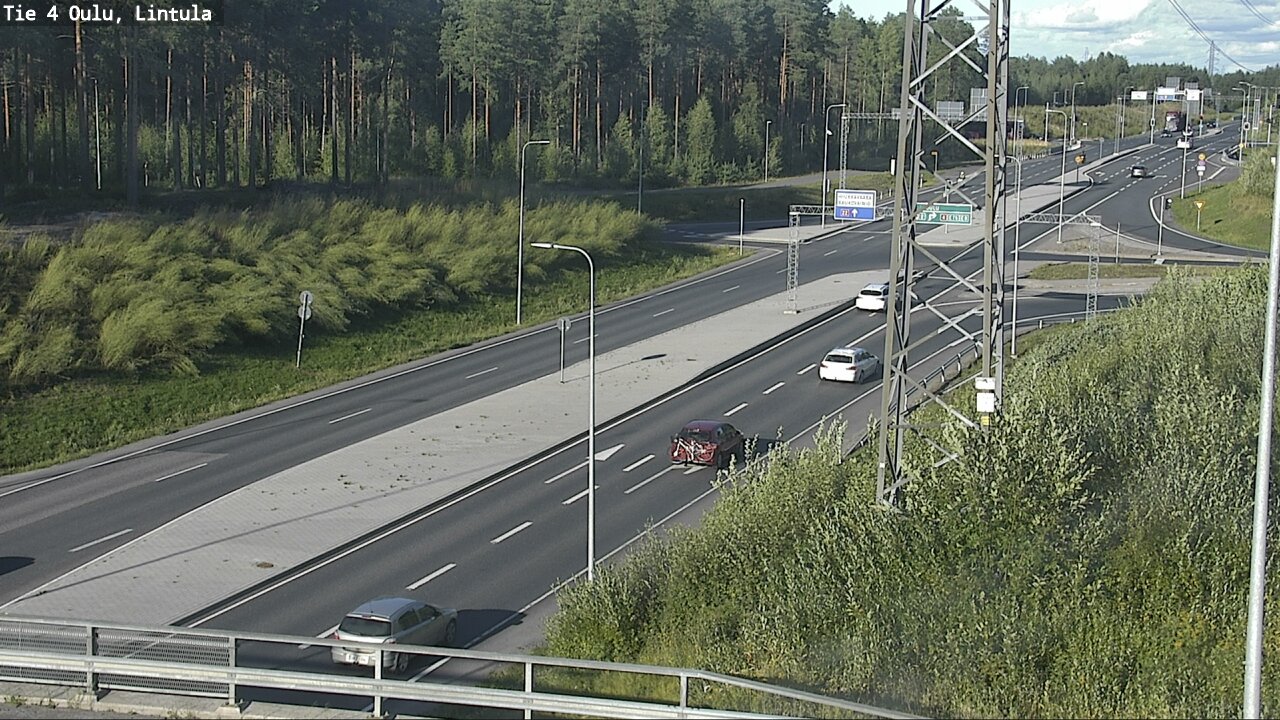 Kelikamerat Kuva Tie 4 Oulu, Lintula, Oulu, Pohjois-Pohjanmaa