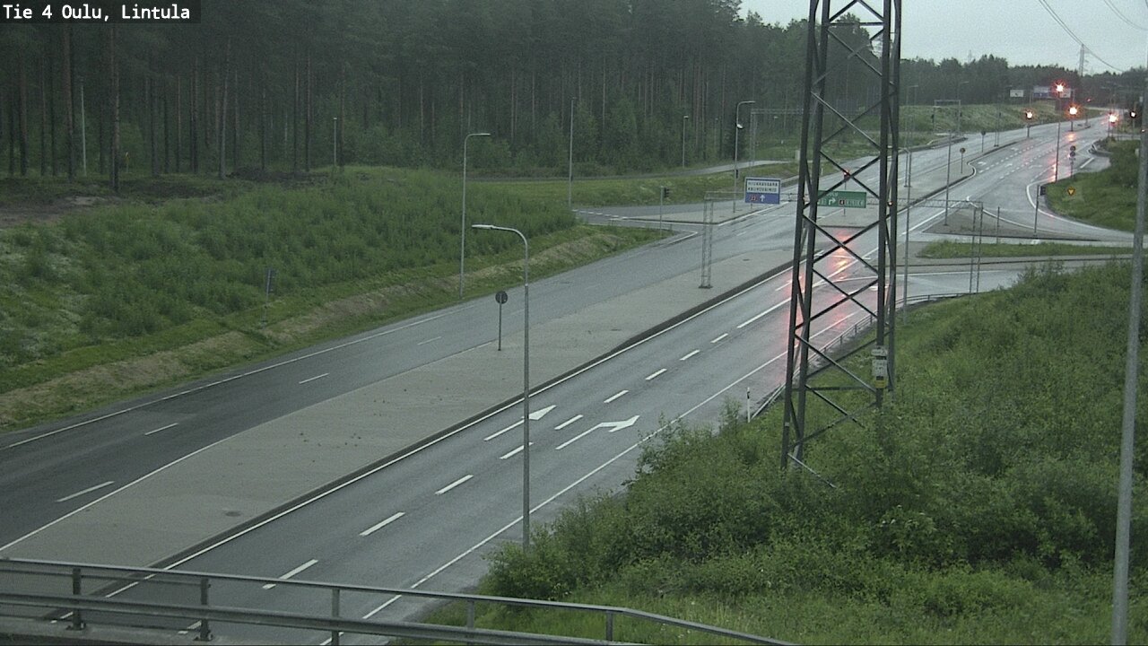 Kelikamerat Kuva Tie 4 Oulu, Lintula, Oulu, Pohjois-Pohjanmaa