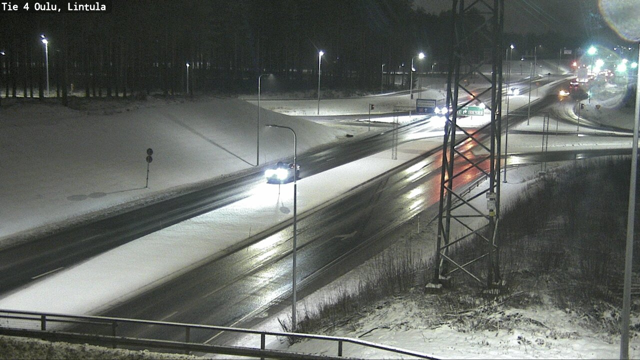 Kelikamerat Kuva Tie 4 Oulu, Lintula, Oulu, Pohjois-Pohjanmaa