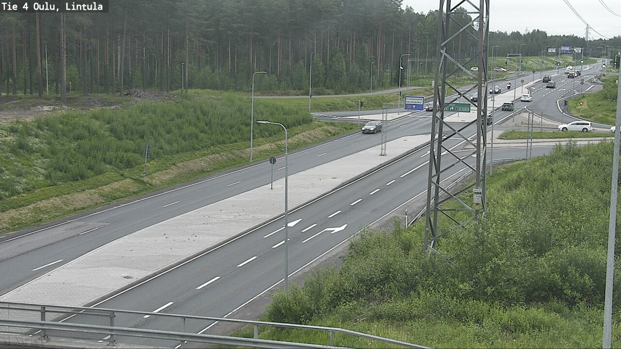 Kelikamerat Kuva Tie 4 Oulu, Lintula, Oulu, Pohjois-Pohjanmaa