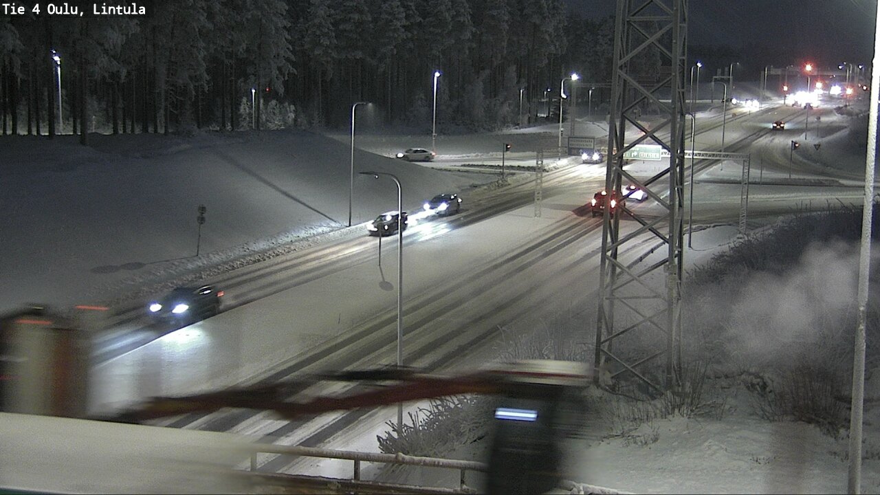 Kelikamerat Kuva Tie 4 Oulu, Lintula, Oulu, Pohjois-Pohjanmaa