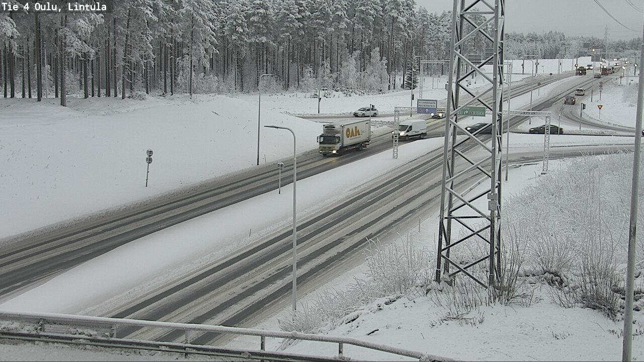 Kelikamerat Kuva Tie 4 Oulu, Lintula, Oulu, Pohjois-Pohjanmaa