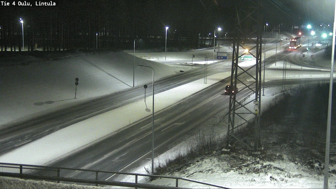 Kelikamerat Kuva Tie 4 Oulu, Lintula, Oulu, Pohjois-Pohjanmaa