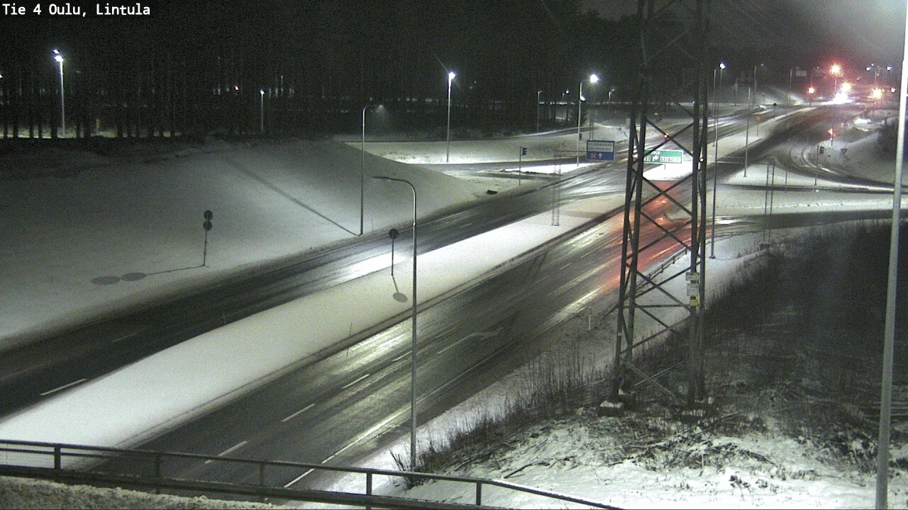 Kelikamerat Kuva Tie 4 Oulu, Lintula, Oulu, Pohjois-Pohjanmaa