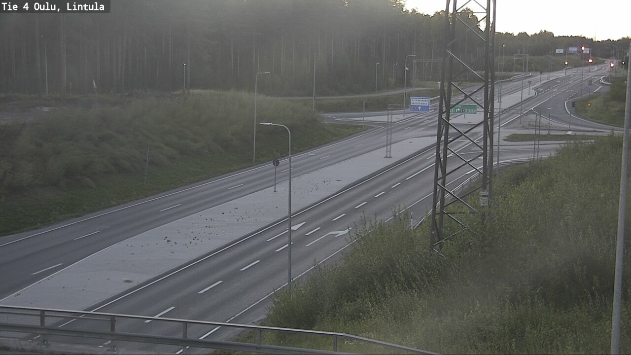 Kelikamerat Kuva Tie 4 Oulu, Lintula, Oulu, Pohjois-Pohjanmaa