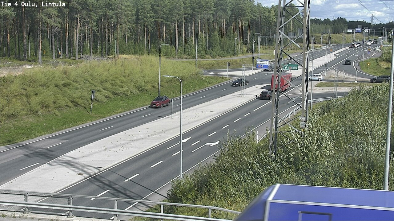 Kelikamerat Kuva Tie 4 Oulu, Lintula, Oulu, Pohjois-Pohjanmaa