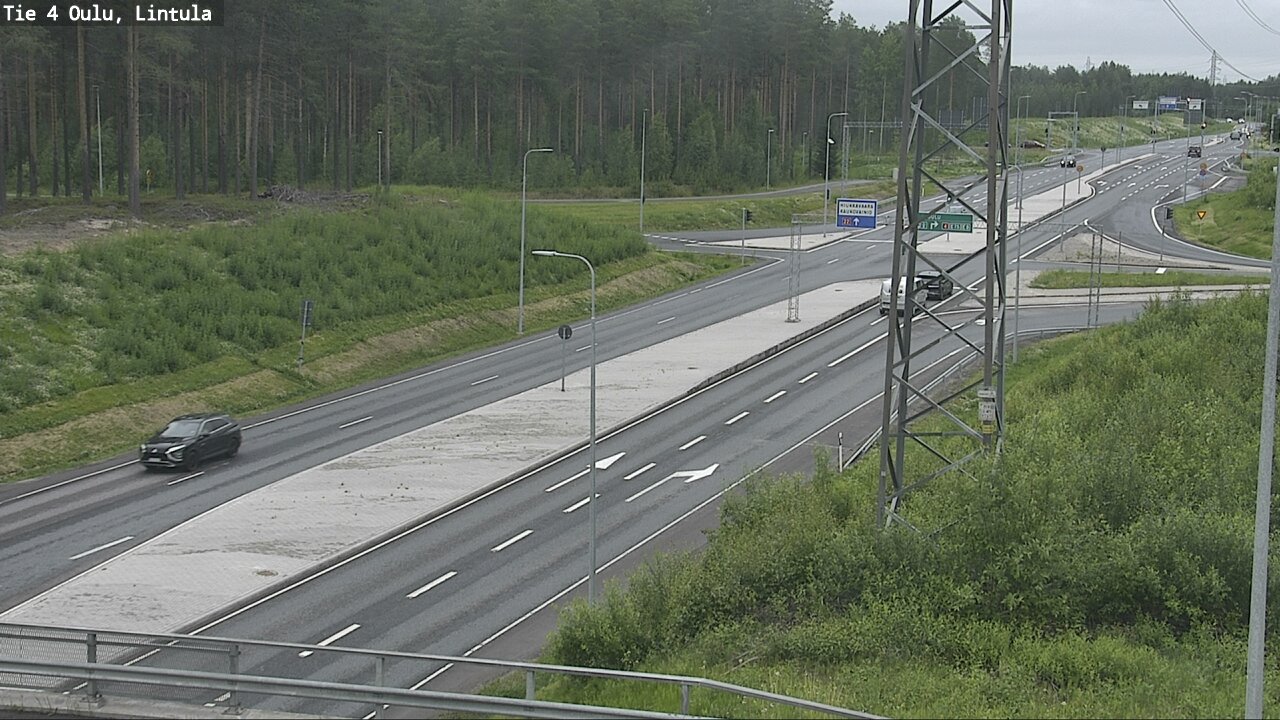 Kelikamerat Kuva Tie 4 Oulu, Lintula, Oulu, Pohjois-Pohjanmaa