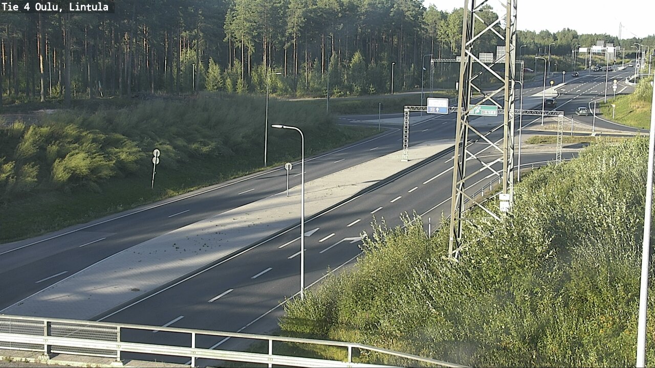 Kelikamerat Kuva Tie 4 Oulu, Lintula, Oulu, Pohjois-Pohjanmaa