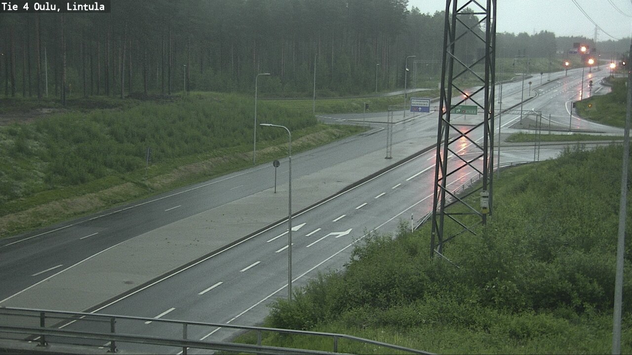 Kelikamerat Kuva Tie 4 Oulu, Lintula, Oulu, Pohjois-Pohjanmaa