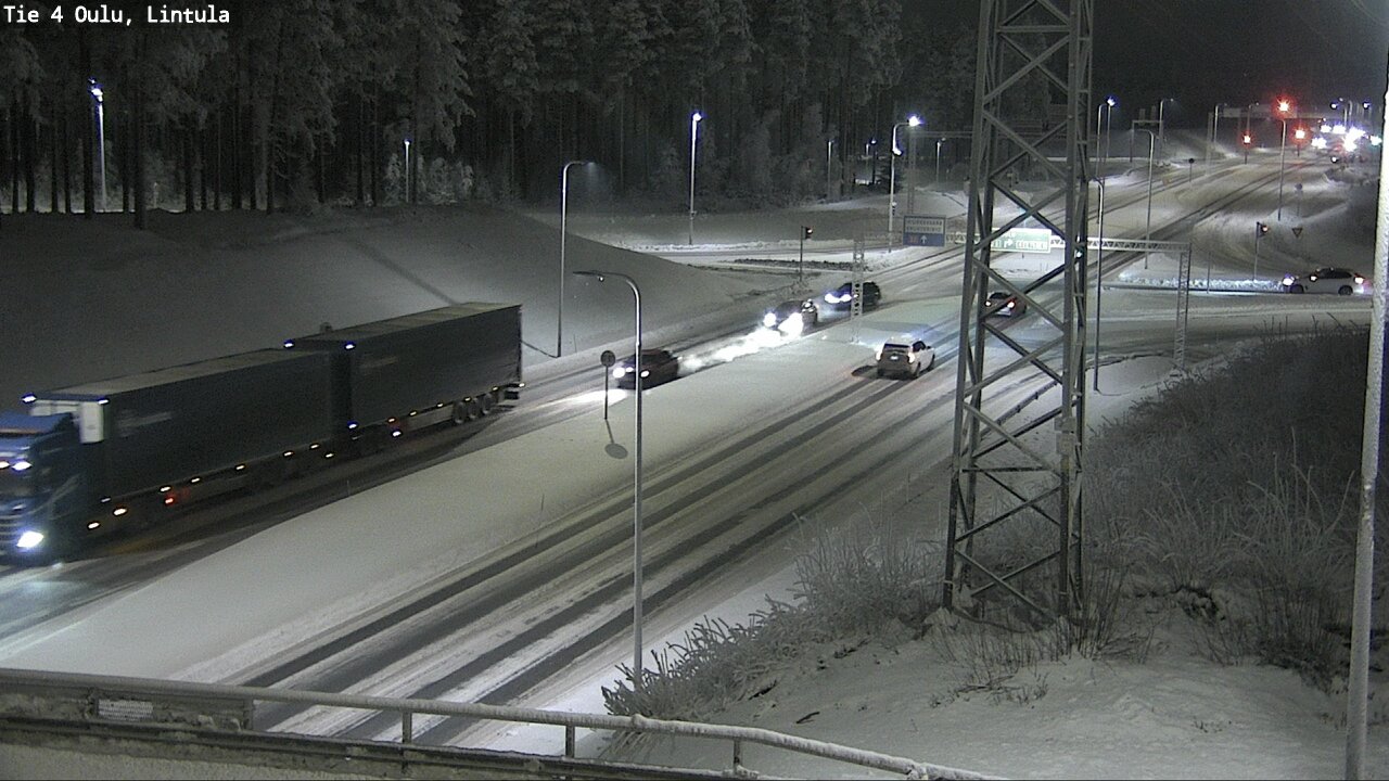 Kelikamerat Kuva Tie 4 Oulu, Lintula, Oulu, Pohjois-Pohjanmaa