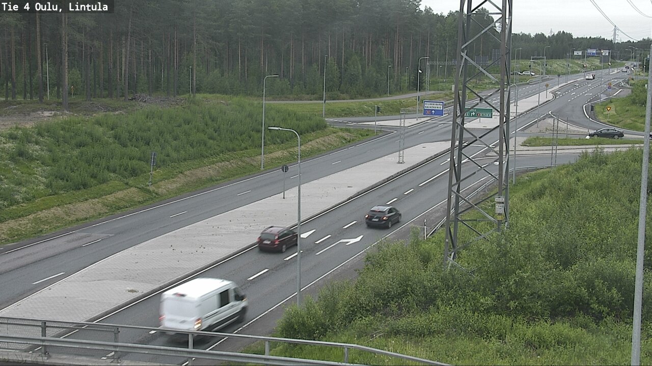 Kelikamerat Kuva Tie 4 Oulu, Lintula, Oulu, Pohjois-Pohjanmaa