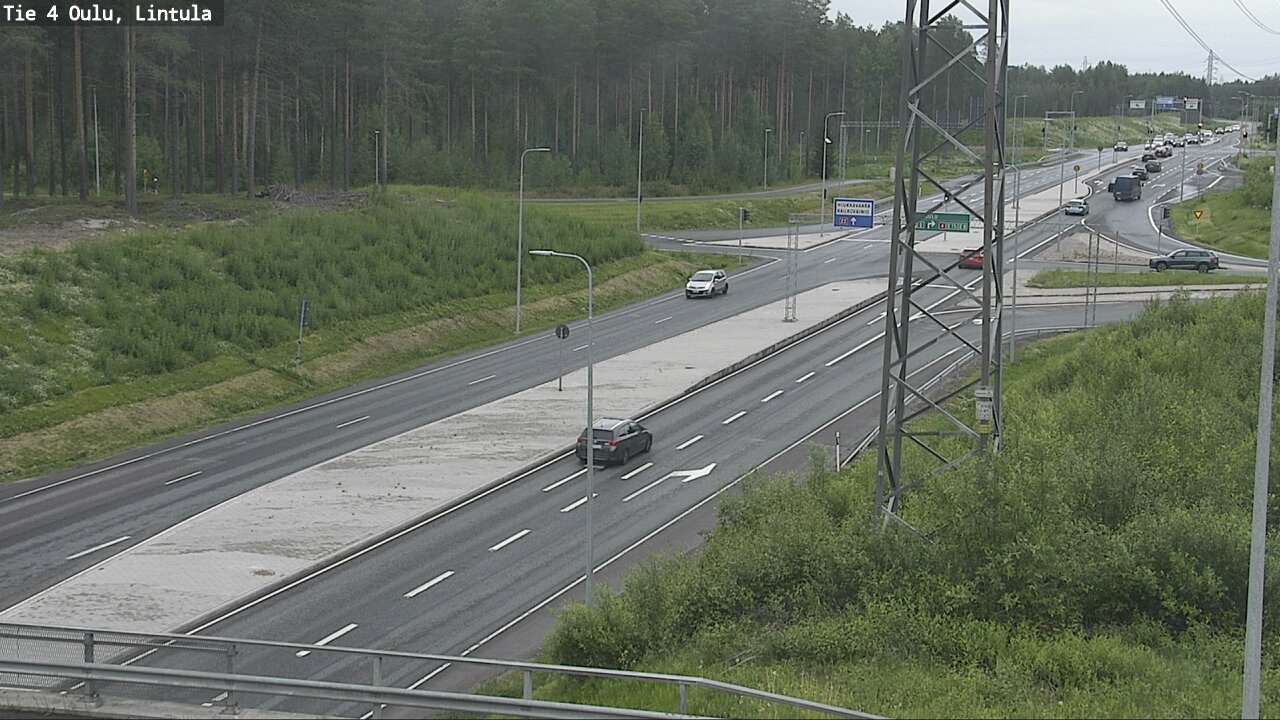 Kelikamerat Kuva Tie 4 Oulu, Lintula, Oulu, Pohjois-Pohjanmaa