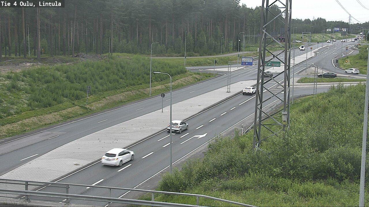 Kelikamerat Kuva Tie 4 Oulu, Lintula, Oulu, Pohjois-Pohjanmaa