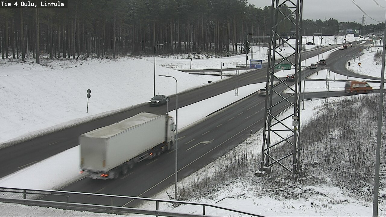 Kelikamerat Kuva Tie 4 Oulu, Lintula, Oulu, Pohjois-Pohjanmaa