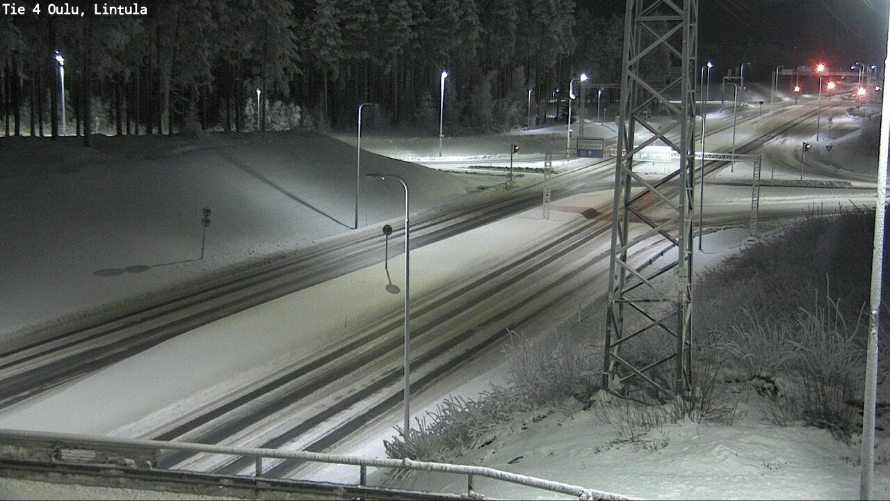 Kelikamerat Kuva Tie 4 Oulu, Lintula, Oulu, Pohjois-Pohjanmaa