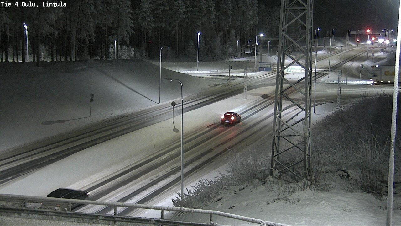 Kelikamerat Kuva Tie 4 Oulu, Lintula, Oulu, Pohjois-Pohjanmaa