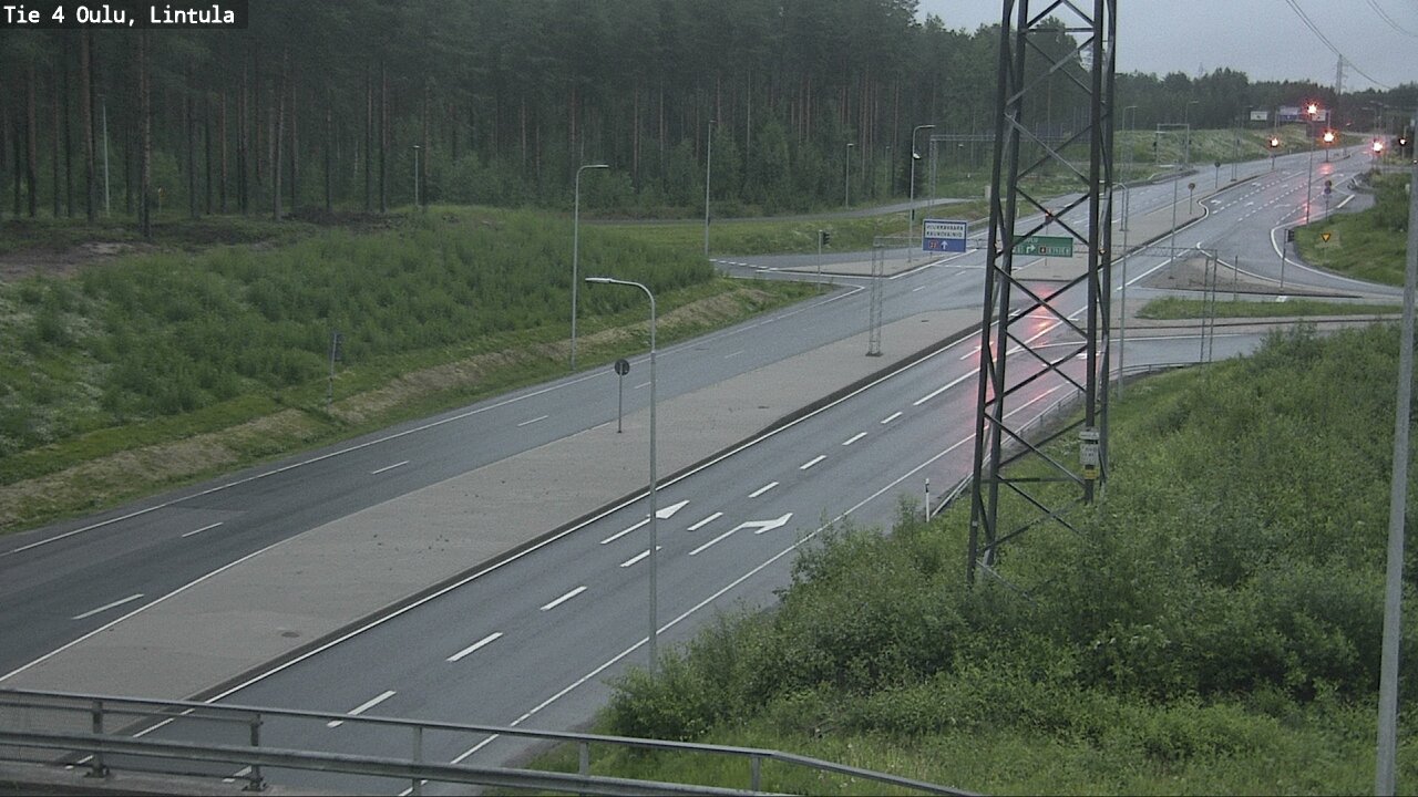 Kelikamerat Kuva Tie 4 Oulu, Lintula, Oulu, Pohjois-Pohjanmaa