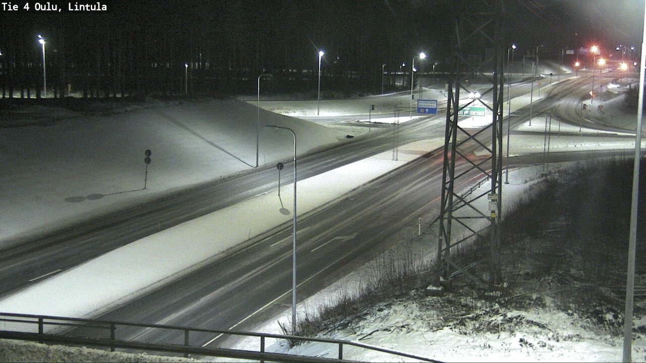 Kelikamerat Kuva Tie 4 Oulu, Lintula, Oulu, Pohjois-Pohjanmaa