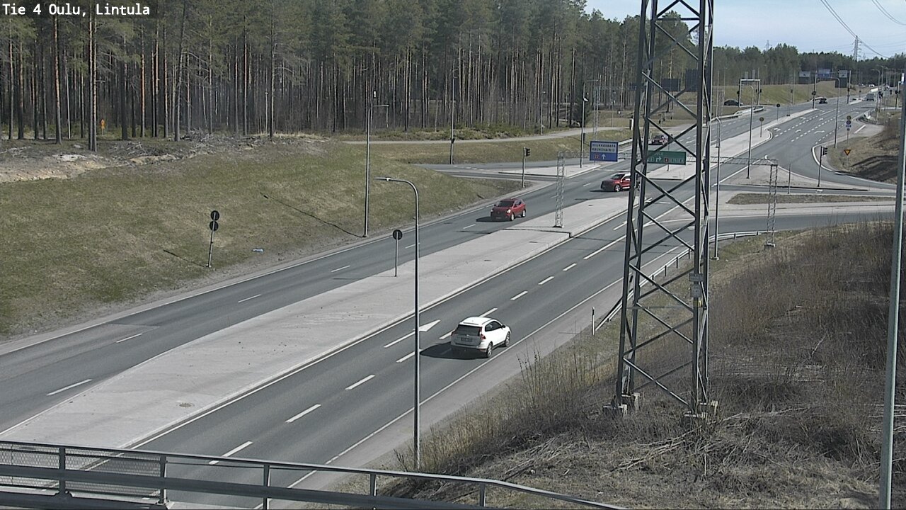 Kelikamerat Kuva Tie 4 Oulu, Lintula, Oulu, Pohjois-Pohjanmaa