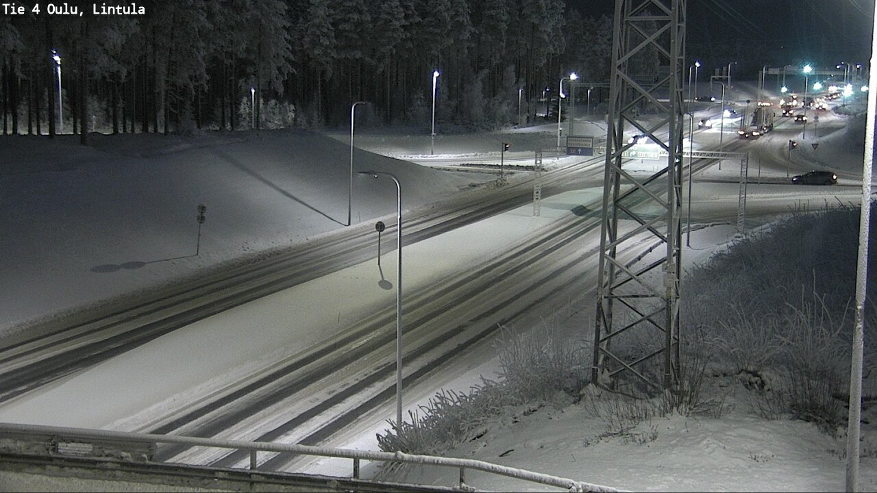 Kelikamerat Kuva Tie 4 Oulu, Lintula, Oulu, Pohjois-Pohjanmaa